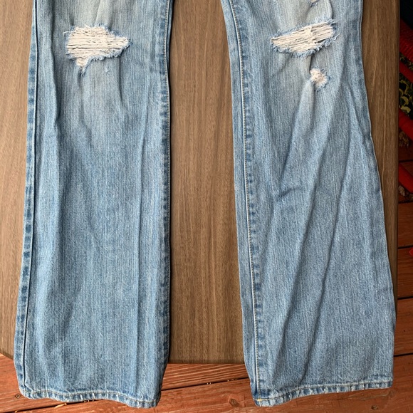 Vintage Sz 8L Abercrombie & Fitch Distressed Boyfriend Cut - Picture 3 of 8